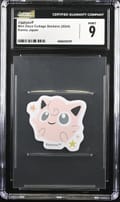 2024 Pokemon Mini Deco Stickers (Kamio Japan) Japanese Jigglypuff CGC 9