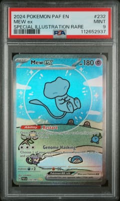 2024 Pokemon Paf En-Paldean Fates #232 Mew Ex Special Illustration Rare
