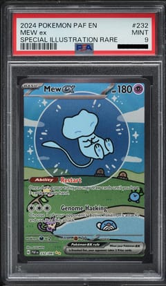 2024 Pokemon Paf En-Paldean Fates #232 Mew Ex Special Illustration Rare