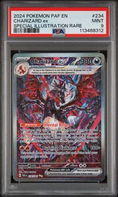 2024 Pokemon Paf En-Paldean Fates Charizard Ex Special Illustration Rare #234 PSA 9