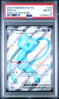 2024 Pokemon Paf En-Paldean Fates Mew Ex Shiny Ultra Rare #216 PSA 8