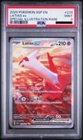 2024 Pokemon Scarlet & Violet: Surging Sparks Latias ex Special Illustration Rare #239 PSA 9