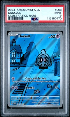 2024 Pokemon Sfa En-Shrouded Fable Duskull Illustration Rare #068 PSA 9