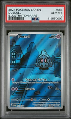 2024 Pokemon Sfa En-Shrouded Fable Duskull Illustration Rare #068 PSA 10