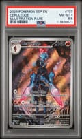 2024 Pokemon Ssp En-Surging Sparks Ceruledge Illustration Rare #197 PSA 8.5