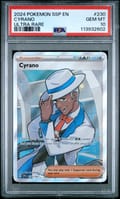 2024 Pokemon Ssp En-Surging Sparks Cyrano Ultra Rare #230 PSA 10
