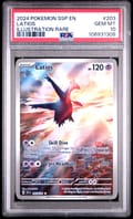 2024 Pokemon Ssp En-Surging Sparks Latios Illustration Rare #203 PSA 10