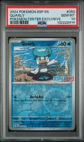 2024 Pokemon Ssp En-Surging Sparks Quaxly Pokemon Center Exclusive #050 PSA 10
