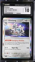 2024 Pokemon Stellar Crown - SCR EN Klinklang Holo #101/142 CGC 10