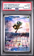 2024 Pokemon Svp En-Sv Black Star Promo Teal Mask Ogerpon Twilight Masquerade Etb #123 PSA 10