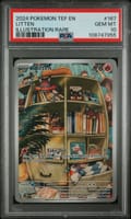 2024 Pokemon Tef En-Temporal Forces Litten Illustration Rare #167 PSA 10