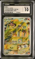 2024 Pokemon Temporal Forces - TEF EN Litten Illustration Rare Holo #167/162 CGC 10