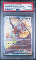 2024 Pokemon Twm En-Twilight Masquerade Bloodmoon Ursaluna Ex Special Illustration Rare #216 PSA 9