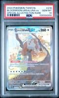 2024 Pokemon Twm En-Twilight Masquerade Bloodmoon Ursaluna Ex Special Illustration Rare #216 PSA 10