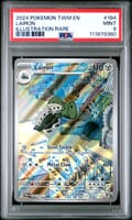 2024 Pokemon Twm En-Twilight Masquerade Lairon Illustration Rare #184 PSA 9