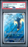 2024 Pokemon Twm En-Twilight Masquerade Wattrel Illustration Rare #178 PSA 10