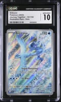 2025 Journey Together Articuno Illustration Rare Holo #161/159 CGC GM10
