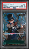 2025 One Piece 3rd Anniversary Tournament 3 Brothers Pack Sabo 3rd Anv 3 Brothers Pk-Winner #027 PSA 10