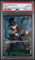 2025 One Piece 3rd Anniversary Tournament 3 Brothers Pack Sabo 3rd Anv 3 Brothers Pk-Winner #027 PSA 10