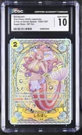 2025 One Piece A Fist of Divine Speed (OP11) Japanese Shirahoshi SP Ver. (SP next to number) #EB01-057 CGC 10