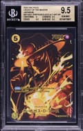 2025 One Piece Card Game Legacy of the Master Japanese Portgas.D.Ace ALT ART SP #ST13011 BGS 9.5