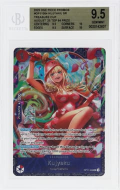 2025 One Piece Card Game Promos Kujyaku SR/(Treasure Cup August '25 Top 64 Prize) #OP11004 BGS 9.5