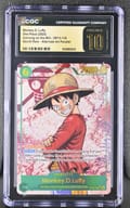 2025 One Piece Carrying on His Will (OP13) Monkey D. Luffy (Map BG) Alt Art #OP13-118 CGC 10  Pristine