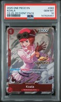 2025 One Piece Championship 2025-26 Event Pack Koala #069 PSA 10