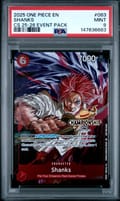 2025 One Piece Championship 2025-26 Event Pack Shanks #083 PSA 9