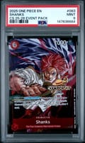2025 One Piece Championship 2025-26 Event Pack Shanks #083 PSA 9