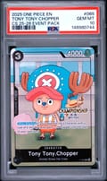 2025 One Piece Championship 2025-26 Event Pack Tony Tony Chopper #065 PSA 10