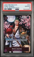 2025 One Piece Championship 2025-26 Event Pack Zoro-Juurou #067 PSA 10