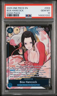2025 One Piece Dash Pack 2025 Boa Hancock #004 PSA 10