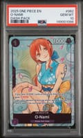 2025 One Piece Dash Pack 2025 O-Nami #062 PSA 10