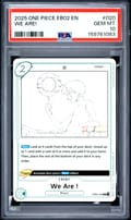 2025 One Piece Eb02-Extra Booster -Anime 25th Collection- We Are! #020 PSA 10