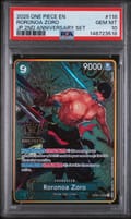 2025 One Piece Japanese 2nd Anniversary Set Roronoa Zoro #118 PSA 10