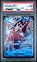 2025 One Piece Japanese China 2nd Anniversary Set Boa Hancock Cn 2nd Anv Set-Alt Art #051 PSA 10