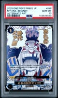 2025 One Piece Japanese Prb02-Premium Booster -One Piece Card the Best- Vol.2 My Era...begins!! Alternate Art #096 PSA 10