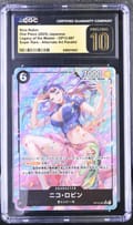 2025 One Piece Legacy of the Master (OP12) Japanese Nico Robin (Borderless) Alt Art #OP12-087 CGC 10  Pristine