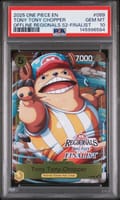 2025 One Piece Offline Regionals Pack 2025 Season 2 Tony Tony Chopper Finalist #089 PSA 10