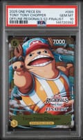 2025 One Piece Offline Regionals Pack 2025 Season 2 Tony Tony Chopper Finalist #089 PSA 10