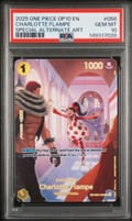 2025 One Piece Op10-Royal Blood Charlotte Flampe Special Alternate Art #056 PSA 10