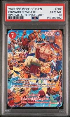 2025 One Piece Op10-Royal Blood Edward Newgate Special Alternate Art #002 PSA 10