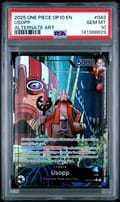 2025 One Piece Op10-Royal Blood Usopp Alternate Art #042 PSA 10