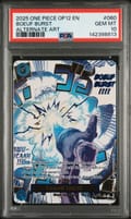 2025 One Piece Op12-Legacy of the Master Boeuf Burst Alternate Art #060 PSA 10