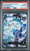 2025 One Piece Op12-Legacy of the Master Boeuf Burst Alternate Art #060 PSA 10