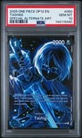 2025 One Piece Op12-Legacy of the Master Tashigi Special Alternate Art #050 PSA 10
