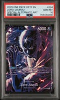 2025 One Piece Op12-Legacy of the Master Zoro-Juurou Special Alternate Art #004 PSA 10