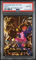 2025 One Piece Op13-Carrying on His Will Lilith Special Alternate Art #111 PSA 10