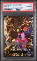 2025 One Piece Op13-Carrying on His Will Lilith Special Alternate Art #111 PSA 10
